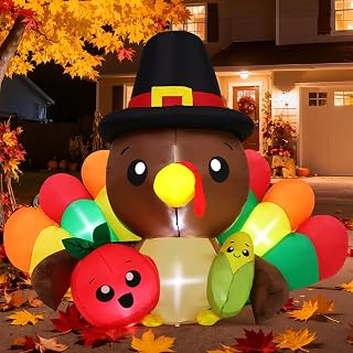 6.3 FT Fall Turkey Inflatable Yard Decoration