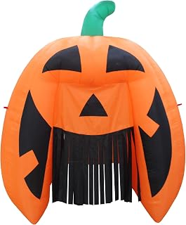 8 FT Halloween Pumpkin Inflatable Yard Decoration