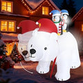 6.5 FT Christmas Penguin Inflatable Yard Decoration