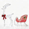 4ft Christmas Reindeer Yard Decoration