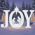 Christmas Nativity Scene Yard Decoration 3 Piece