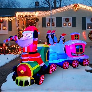 8 Ft Christmas Santa Claus Inflatable Yard Decoration