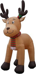 15 FT Christmas Reindeer Inflatable Yard Decoration