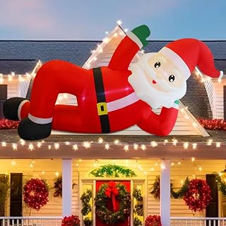 12FT Christmas Santa Claus Inflatable Yard Decoration