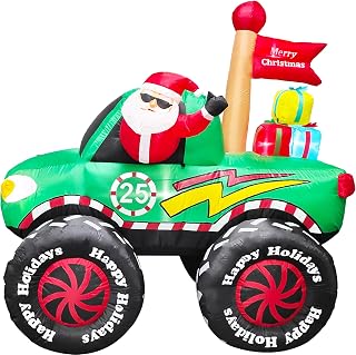 Christmas Santa Claus Inflatable Yard Decoration