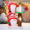 6 FT Christmas Gnome Inflatable Yard Decoration