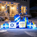 8FT Holiday Gift Box Inflatable Yard Decoration