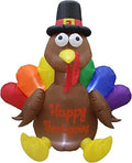 6 FT Fall Turkey Inflatable Yard Decoration