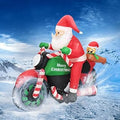 6FT Christmas Santa Claus Inflatable Yard Decoration