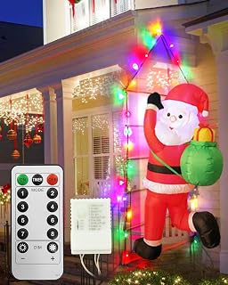 5FT Christmas Santa Claus Inflatable Yard Decoration