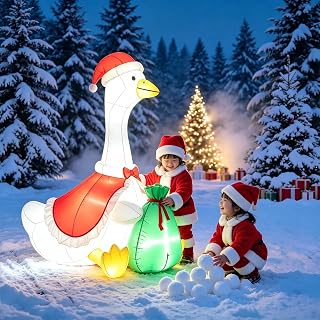 6 FT Christmas Santa Claus Inflatable Yard Decoration