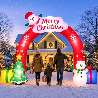 15FT Christmas Archway Inflatable Yard Decoration