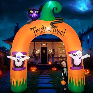 10FT Halloween Ghost Inflatable Yard Decoration