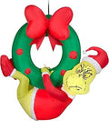 4 ft Christmas Wreath Inflatable Yard Decoration