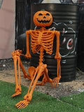 5 FT Halloween Pumpkin Yard Decoration