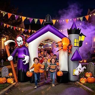 9FT Halloween Archway Inflatable Yard Decoration