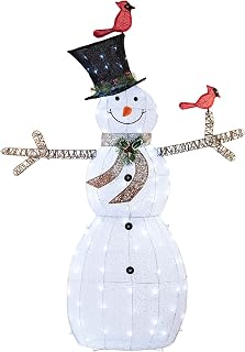 6 Feet Christmas Snowman Yard Decoration