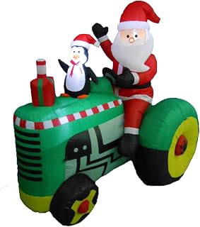 5.3 FT Christmas Santa Claus Inflatable Yard Decoration