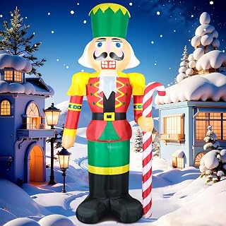 12FT Christmas Nutcracker Inflatable Yard Decoration