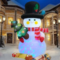 8 FT Christmas Snowman Inflatable Yard Decoration
