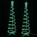 6 Ft Christmas Christmas Tree Yard Decoration 2 Pack