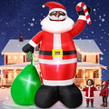 12 Ft Christmas Santa Claus Inflatable Yard Decoration