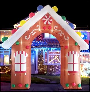 10FT Christmas Archway Inflatable Yard Decoration