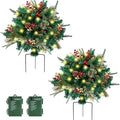 Christmas Christmas Tree Yard Decoration 2 Pack