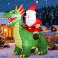 7.2 FT Christmas Santa Claus Inflatable Yard Decoration