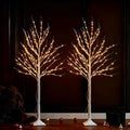 6 FT Christmas Christmas Tree Yard Decoration 2 Pack