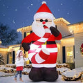 8 FT Christmas Santa Claus Inflatable Yard Decoration