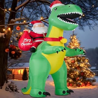 8FT Christmas Santa Claus Inflatable Yard Decoration
