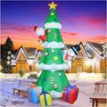 9Ft Christmas Gift Box Inflatable Yard Decoration