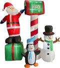 Christmas Snowman Inflatable Yard Decoration