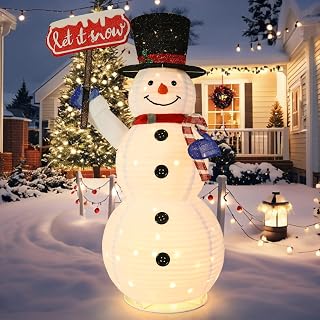 5.3FT Christmas Snowman Yard Decoration