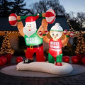 6 ft Christmas Santa Claus Inflatable Yard Decoration