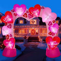 8 Ft Holiday Archway Inflatable Yard Decoration