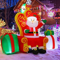 7 FT Christmas Santa Claus Inflatable Yard Decoration