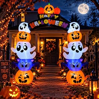 8.1 FT Halloween Archway Inflatable Yard Decoration