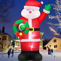 12 FT Christmas Santa Claus Inflatable Yard Decoration