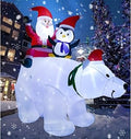 7FT Christmas Santa Claus Inflatable Yard Decoration