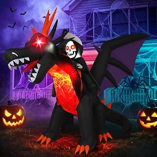 11.5FT Halloween Dragon Inflatable Yard Decoration
