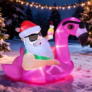 9 FT Christmas Santa Claus Inflatable Yard Decoration