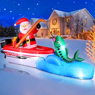11 FT Christmas Santa Claus Inflatable Yard Decoration