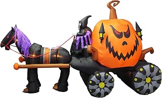Holiday Pumpkin Inflatable Yard Decoration