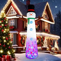 12ft Christmas Snowman Inflatable Yard Decoration