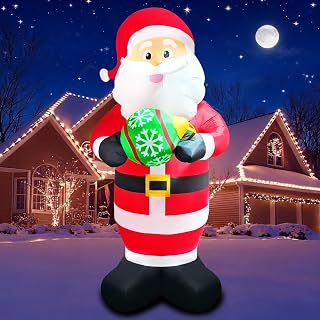 10FT Christmas Santa Claus Inflatable Yard Decoration