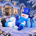 9.8FT Christmas Snowman Inflatable Yard Decoration