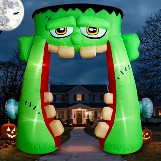 10 FT Halloween Archway Inflatable Yard Decoration