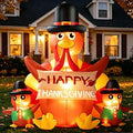 6FT Fall Turkey Inflatable Yard Decoration